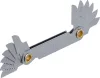 BGS technic Menetsablon | 12 lap | metrikus 0,5 - 1,75 mm (71039-12)