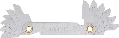 BGS technic Menetsablon | 12 lap | metrikus 0,5 - 1,75 mm (71039-12)