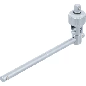   BGS technic Csavarkulcs-adapter racsnis funkcióval | csúsztatható fogantyúval | 12,5 mm (1/2") (71047)