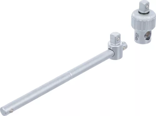 BGS technic Csavarkulcs-adapter racsnis funkcióval | csúsztatható fogantyúval | 12,5 mm (1/2") (71047)