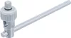 BGS technic Csavarkulcs-adapter racsnis funkcióval | csúsztatható fogantyúval | 12,5 mm (1/2") (71047)