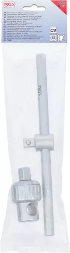 BGS technic Csavarkulcs-adapter racsnis funkcióval | csúsztatható fogantyúval | 12,5 mm (1/2") (71047)