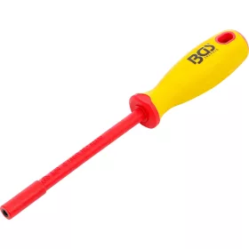   BGS technic VDE dugókulcsos csavarhúzó, hatszög, 4 mm, Pengehossz 125 mm (BGS 71083)