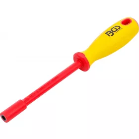   BGS technic VDE dugókulcsos csavarhúzó, hatszög, 6 mm, Pengehossz 125 mm (BGS 71086)