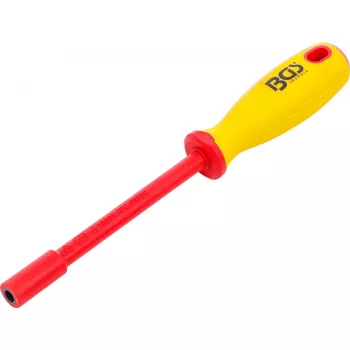   BGS technic VDE dugókulcsos csavarhúzó, hatszög, 6 mm, Pengehossz 125 mm (BGS 71086)