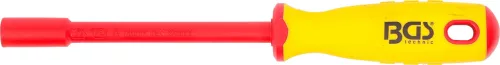 BGS technic VDE dugókulcsos csavarhúzó, hatszög, 6 mm, Pengehossz 125 mm (BGS 71086)