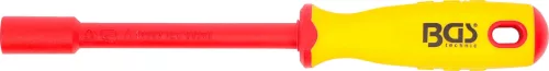 BGS technic VDE dugókulcsos csavarhúzó, hatszög, 9 mm, Pengehossz 125 mm (BGS 71089)