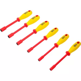   BGS technic VDE szigetelt dugókulcs-csavarhúzó készlet, 5,5–12 mm, 6 részes (BGS 71095)