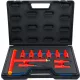 BGS technic VDE-behajtófej készlet | 12,5 mm (1/2") | T-profil (Torx) T20 - T55 | 10 darabos (BGS 7131)