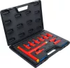BGS technic VDE-behajtófej készlet | 12,5 mm (1/2") | T-profil (Torx) T20 - T55 | 10 darabos (BGS 7131)