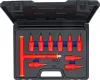 BGS technic VDE-behajtófej készlet | 12,5 mm (1/2") | T-profil (Torx) T20 - T55 | 10 darabos (BGS 7131)