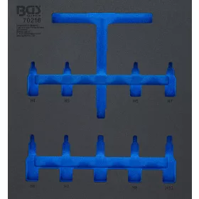   BGS technic Műhelykocsi-betét 2/3 | üres | a BGS 70216-hez (7132-1)