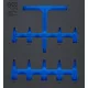 BGS technic Műhelykocsi-betét 2/3 | üres | a BGS 70216-hez (7132-1)