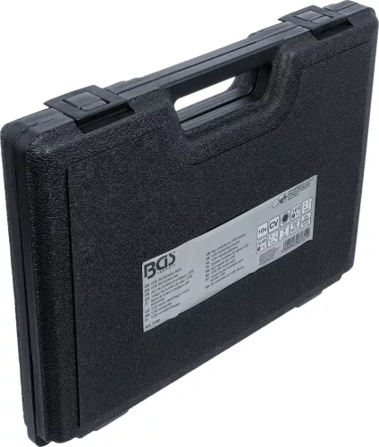 BGS technic VDE-behajtófej készlet | 10 mm (3/8") / 12,5 mm (1/2") | belső hat szögletű hajtás 4 - 10 mm | 10 darabos (BGS 7132)