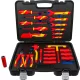 BGS technic Villanyszerelő szigetelt VDE dugókulcskészlet | 10 mm (3/8") | 25 darabos (7136)