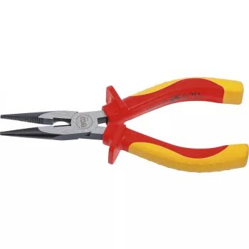 BGS technic VDE hosszú orrú fogó, 160mm (BGS 7151)