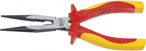 BGS technic VDE hosszú orrú fogó, 200mm (BGS 7152)