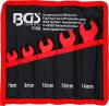BGS technic VDE szigetelt villáskulcs készlet, 7–14 mm, 5 részes (BGS 7159)