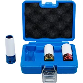   BGS technic Gépi dugókulcsfej készlet alufelni-védelemmel, 1/2”, 17 / 19 / 21 mm, 3 részes (BGS 7200)