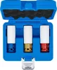 BGS technic Gépi dugókulcsfej készlet alufelni-védelemmel, 1/2”, 17 / 19 / 21 mm, 3 részes (BGS 7200)