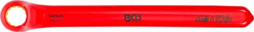 BGS technic VDE egyoldalas csillagkulcs, mélyen hajlított, 14 mm (BGS 72014)
