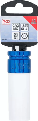 BGS technic Levegős dugókulcs műanyag borítással 1/2" 17mm (BGS 7201)