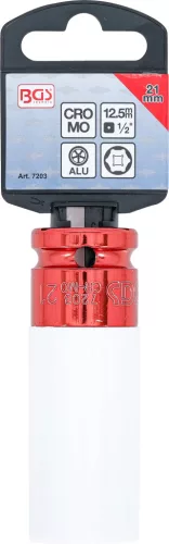 BGS technic Levegős dugókulcs műanyag borítással 1/2" 21mm (BGS 7203)