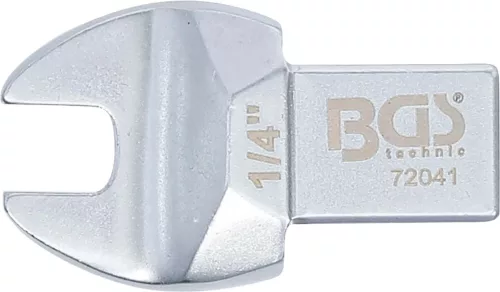 BGS technic Villásfej nyomatékkulcshoz, 1/4", Befogó 9 x 12 mm (BGS 72041)