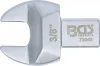 BGS technic Villásfej nyomatékkulcshoz, 3/8", Befogó 9 x 12 mm (BGS 72043)