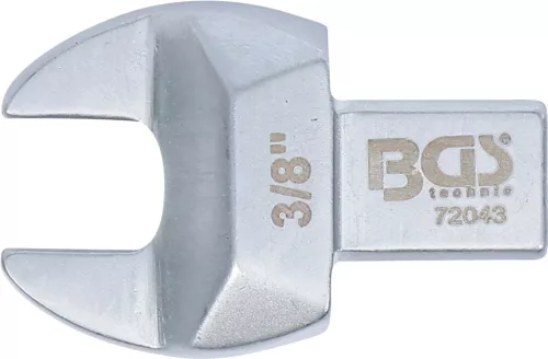 BGS technic Villásfej nyomatékkulcshoz, 3/8", Befogó 9 x 12 mm (BGS 72043)