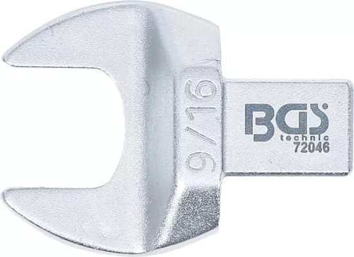 BGS technic Villásfej nyomatékkulcshoz, 9/16", Befogó 9 x 12 mm (BGS 72046)
