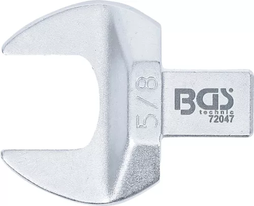 BGS technic Villásfej nyomatékkulcshoz, 5/8", Befogó 9 x 12 mm (BGS 72047)