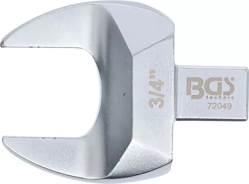 BGS technic Villásfej nyomatékkulcshoz, 3/4", Befogó 9 x 12 mm (BGS 72049)