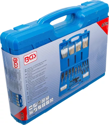BGS technic Injektor csatlakozó és gyertyamenet tisztító készlet (BGS 72098)