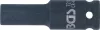 BGS technic 1/2" Levegős hosszított dugókulcs, 10 mm (BGS 7210)