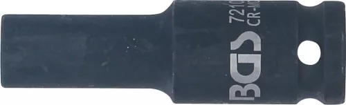 BGS technic 1/2" Levegős hosszított dugókulcs, 10 mm (BGS 7210)