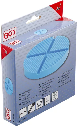 BGS technic Gumipogácsa | kocsiemelőhöz | 125 x 27 mm (72111)