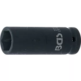   BGS technic 1/2" Levegős hosszított dugókulcs, 19 mm (BGS 7219)
