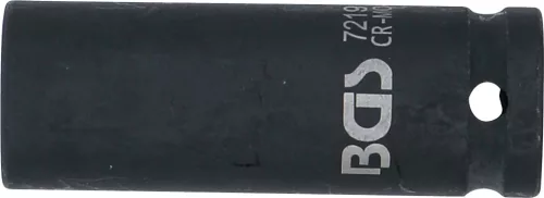 BGS technic 1/2" Levegős hosszított dugókulcs, 19 mm (BGS 7219)