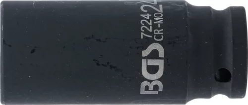 BGS technic 1/2" Levegős hosszított dugókulcs, 24 mm (BGS 7224)