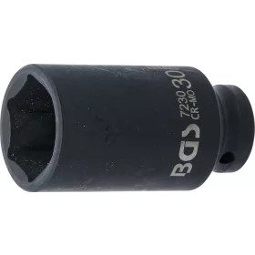   BGS technic 1/2" Levegős hosszított dugókulcs, 30 mm (BGS 7230)