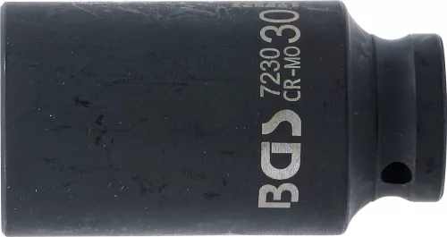BGS technic 1/2" Levegős hosszított dugókulcs, 30 mm (BGS 7230)