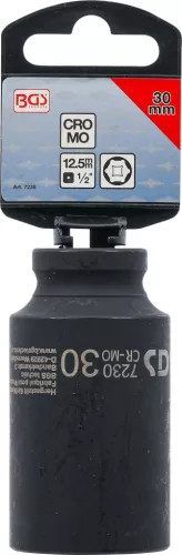 BGS technic 1/2" Levegős hosszított dugókulcs, 30 mm (BGS 7230)