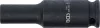 BGS technic Levegős dugókulcs hatszögletű, mély | 6,3 mm (1/4") | 6 mm (7266)