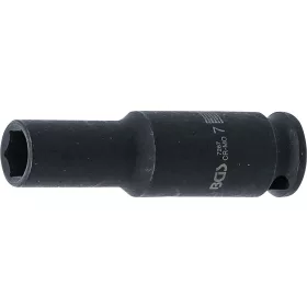   BGS technic Levegős dugókulcs hatszögletű, mély | 6,3 mm (1/4") | 7 mm (7267)