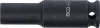 BGS technic Levegős dugókulcs hatszögletű, mély | 6,3 mm (1/4") | 7 mm (7267)