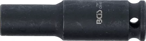 BGS technic Levegős dugókulcs hatszögletű, mély | 6,3 mm (1/4") | 7 mm (7267)
