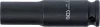 BGS technic Levegős dugókulcs hatszögletű, mély | 6,3 mm (1/4") | 8 mm (7268)