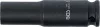 BGS technic Levegős dugókulcs hatszögletű, mély | 6,3 mm (1/4") | 8 mm (7268)