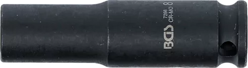 BGS technic Levegős dugókulcs hatszögletű, mély | 6,3 mm (1/4") | 8 mm (7268)